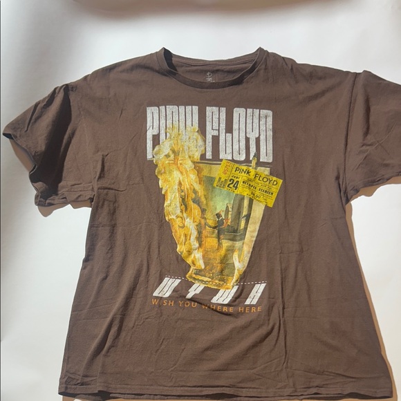 Pink Floyd Other - Pink Floyd Wish You Were Here Olympia Stadium Detroit Graphic T-Shirt